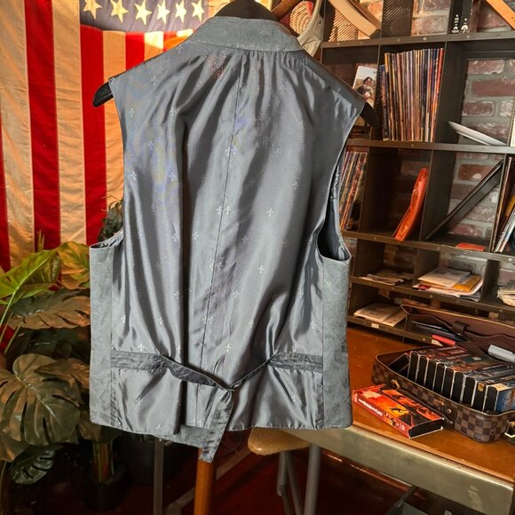 $2894 JOHN VARVATOS "Romance & Reverb" 3 Piece Floral Suit (sz. IT50) - Picture 13 of 16